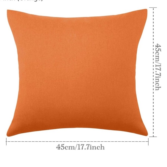 2 Pieces Outdoor Throw Pillow Covers Only Patio Waterproof Cushion Covers - Picture 3 of 5